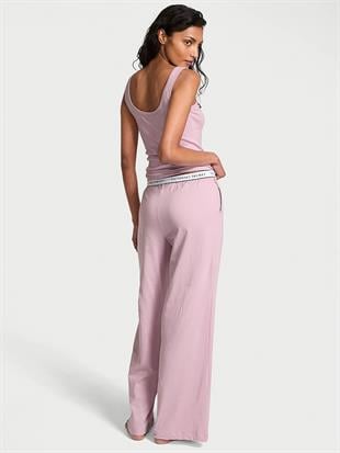 %100 Pamuklu Uzun Pijama Takımı