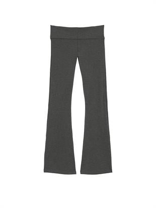 All-Day Beli Katlanabilen Pamuklu Flare Tayt