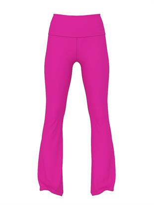 All-Day Beli Katlanabilen Pamuklu Flare Tayt