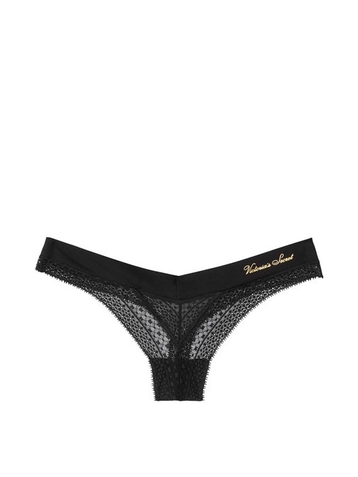 All-over Lace Thong