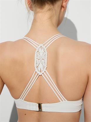 Archives Beach Makrome Detaylı Push-Up Bikini Üstü
