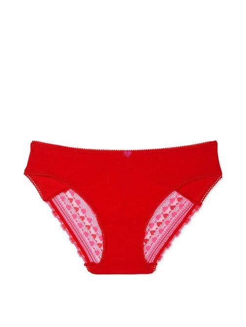 Arkası Dantelli Esnek Pamuklu Bikini Külot