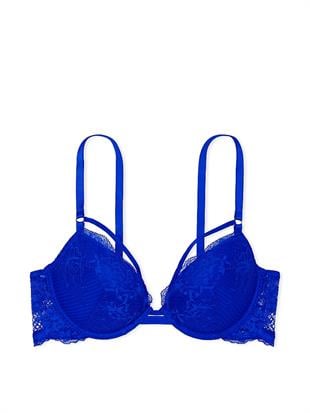 Askılı Dantelli Push-Up Sütyen