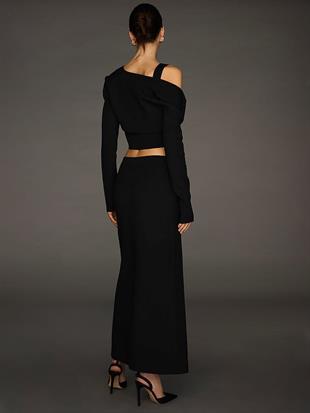 Atelier Victoria's Secret X Altuzarra İnce Kopça Detaylı Uzun Etek
