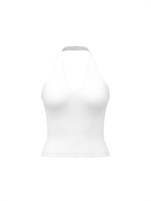 Base Esnek Halter Askılı Atlet