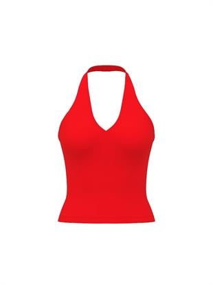 Base Esnek Halter Askılı Atlet