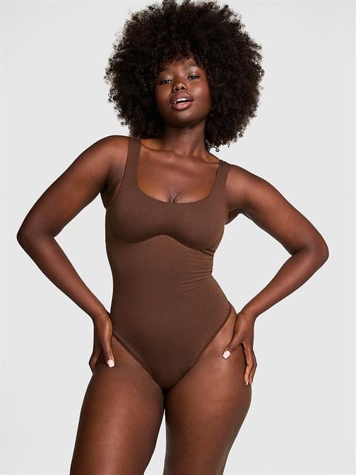 Base Pamuklu Scoop Bodysuit