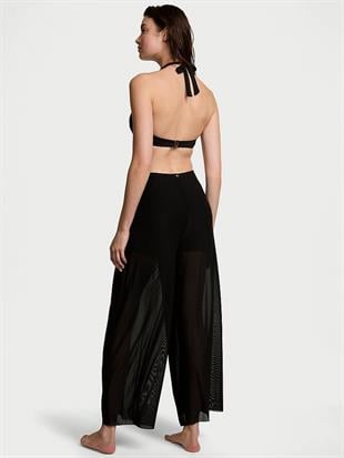 Beachwear Önden Bağlamalı Şifon Pantolon