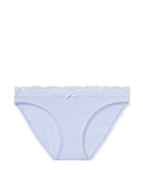 Beli Dantelli Pamuklu Bikini Külot