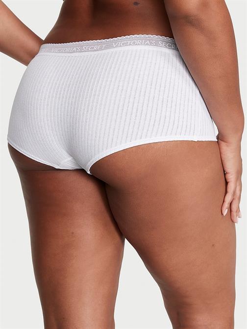 Beli Dantelli Pamuklu Boyshort Külot