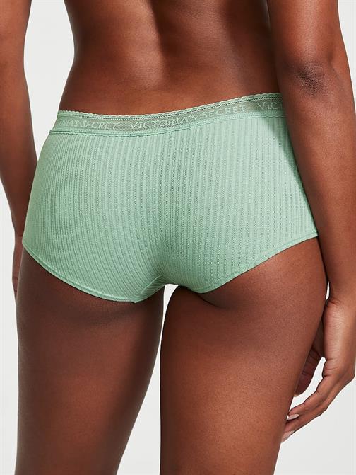 Beli Dantelli Pamuklu Boyshort Külot