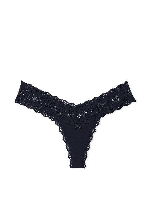 Beli Dantelli Pamuklu Tanga