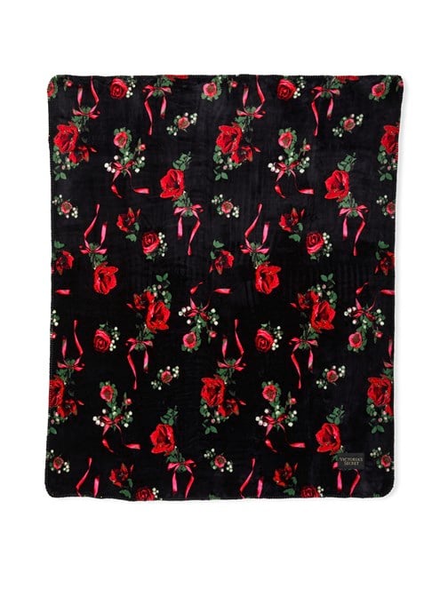 Black Rose & Mistletoe Tatil Battaniyesi
