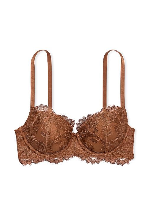Boho Çiçek İşlemeli Hafif Destekli Demi Sütyen