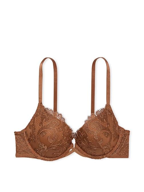 Boho Çiçek İşlemeli Push-Up Sütyen