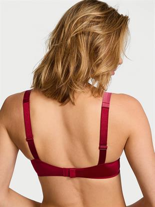 Bombshell 2 Beden Büyük Gösteren Işıltılı Askılı Push-Up Sütyen