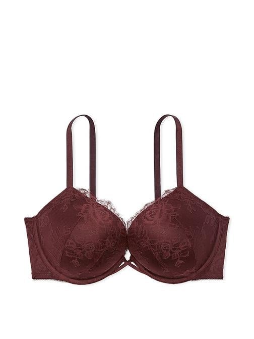 Bombshell Gül Dantelli 2 Beden Büyük Gösteren Push-Up Sütyen