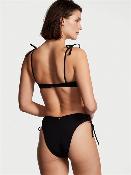 Büzgülü Işıltılı Cheeky Bikini Altı