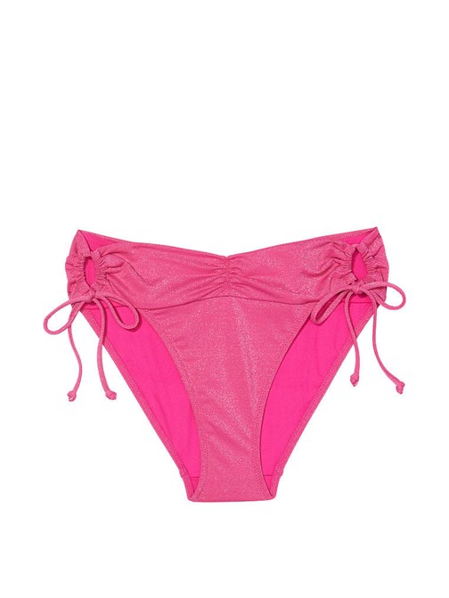 Büzgülü Işıltılı Klasik Bikini Altı