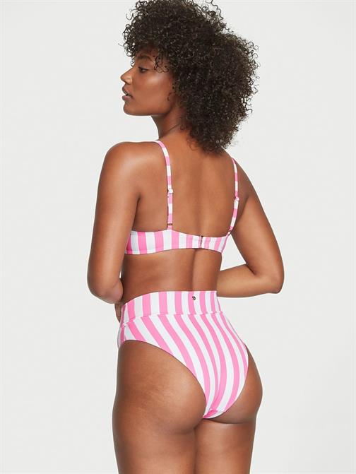 Çapraz Geçişli Yüksek Bel Bikini Altı