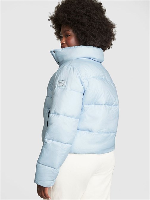 Chlöe x Halle Crop Puffer Mont