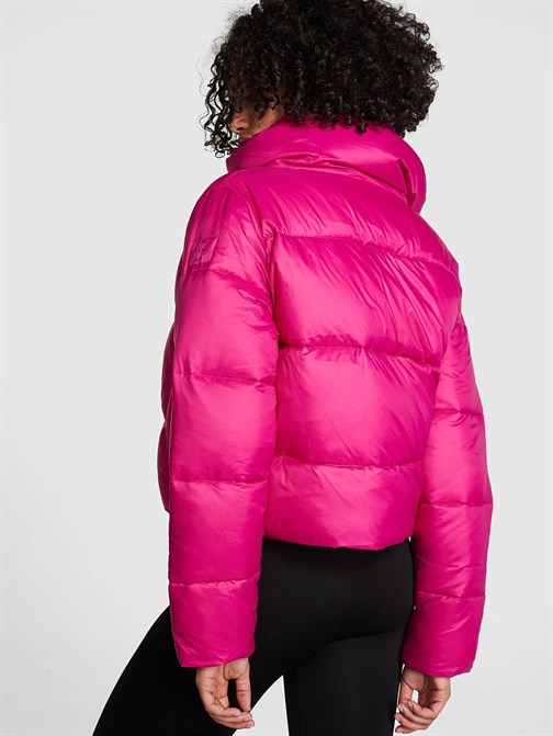 Chlöe x Halle Crop Puffer Mont