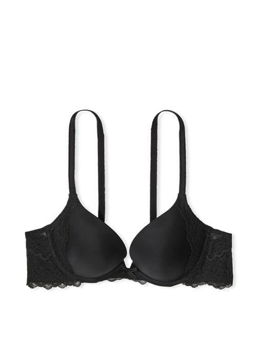 Çiçekli Dantel Push-Up Sütyen