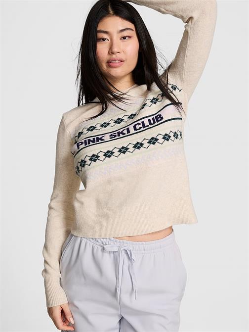 Collegiate Yuvarlak Yaka Kazak