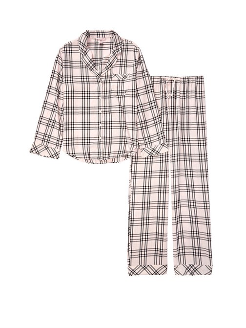 Cotton Flannel Long PJ Set
