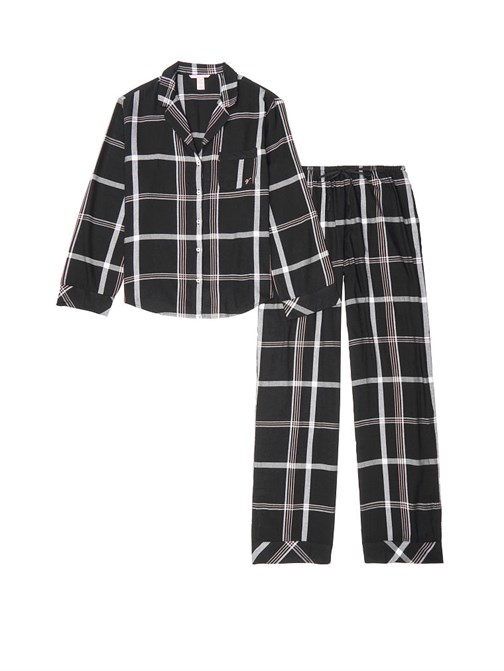 Cotton Flannel Long PJ Set