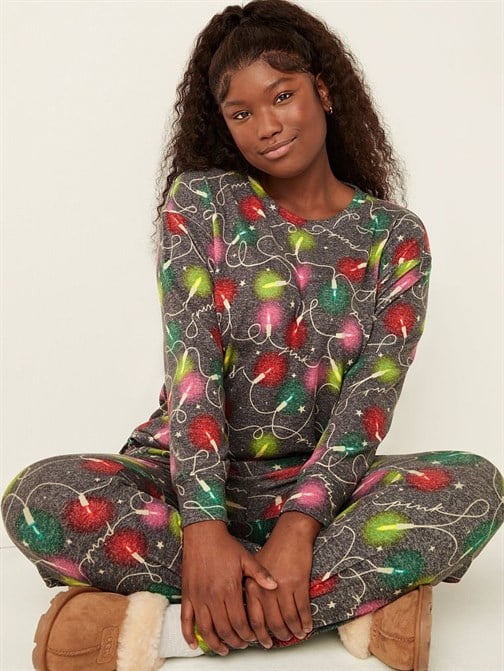 Cozy Uzun Kollu Pijama Üstü