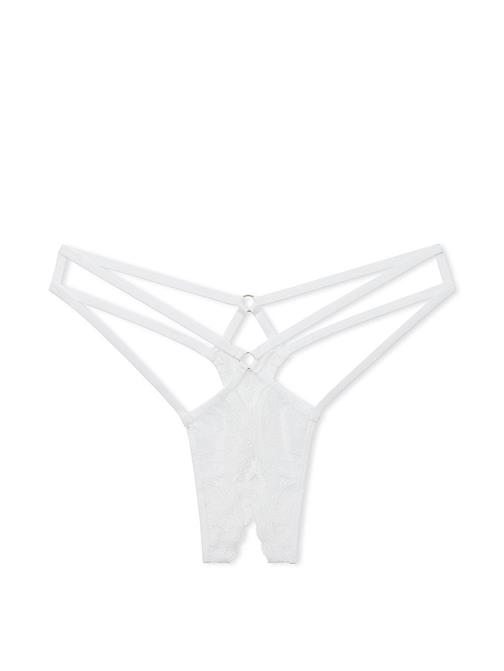 Crotchless Dantelli Strappy Tanga
