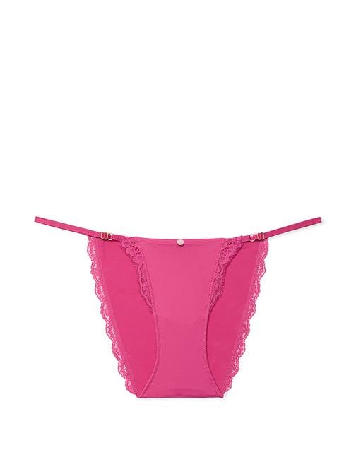 Dantel Kenarlı Ayarlanabilir İpli Bikini Külot