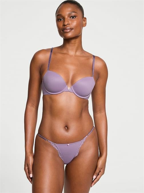 Dantel Kenarlı Ayarlanabilir İpli Bikini Külot