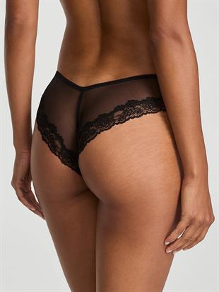 Dantel Kenarlı Tül Cheeky Külot