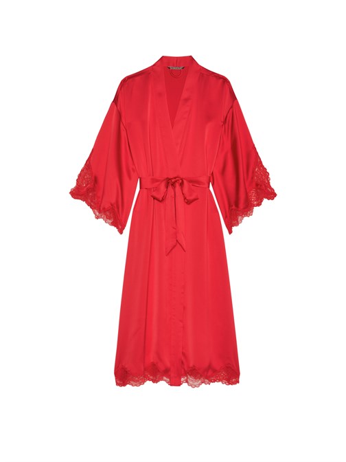 Dantel Motifli Kimono