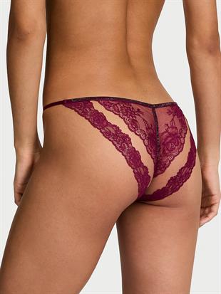 Dantelli Askılı Bikini Külot