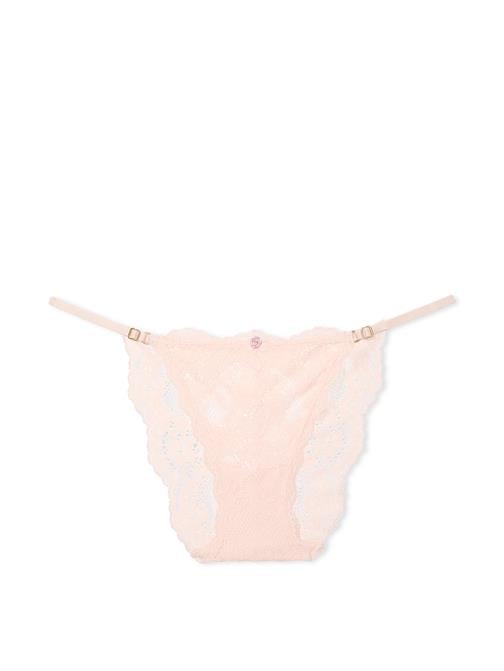 Dantelli Ayarlanabilir Askılı Bikini Külot