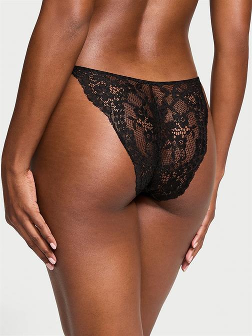 Dantelli Ayarlanabilir Askılı Bikini Külot