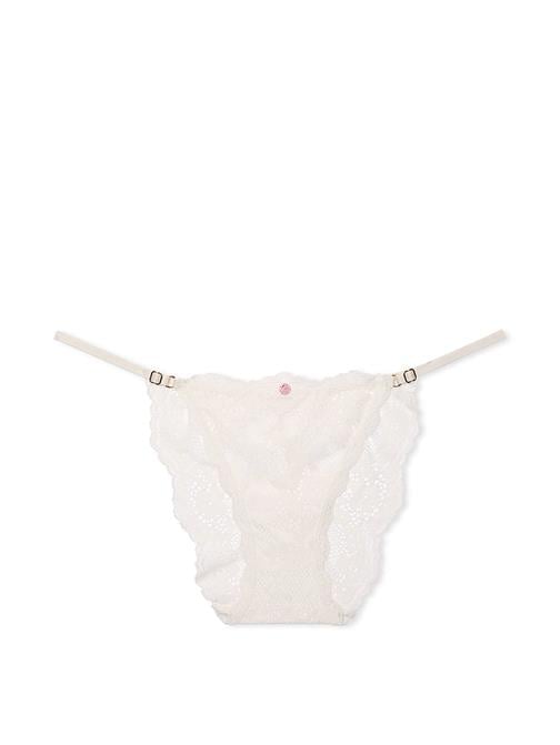 Dantelli Ayarlanabilir Askılı Bikini Külot