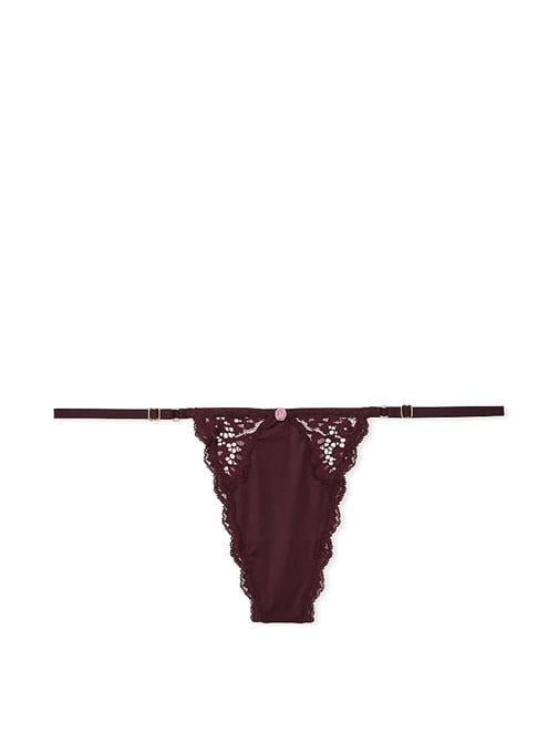 Dantelli Ayarlanabilir V-String Külot