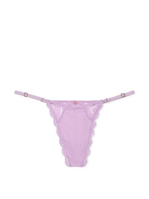 Dantelli Ayarlanabilir V-String Külot