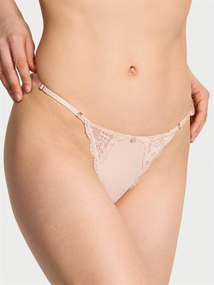 Dantelli Ayarlanabilir V-String Külot