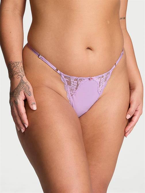 Dantelli Ayarlanabilir V-String Külot
