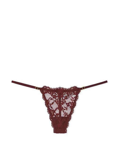 Dantelli Ayarlanabilir V-String Külot