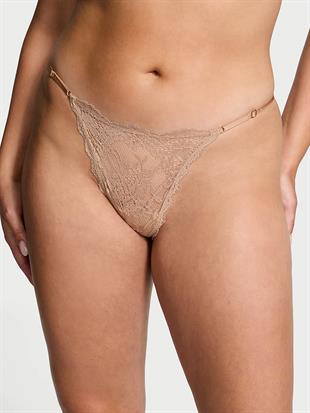 Dantelli Ayarlanabilir V-String Külot