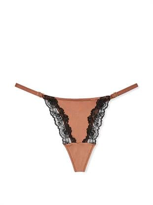 Dantelli Ayarlanabilir V-String Külot