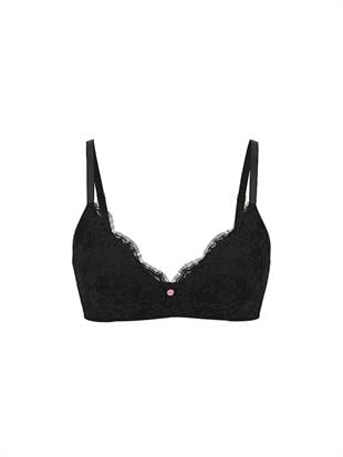 Dantelli Balensiz Push-Up Sütyen