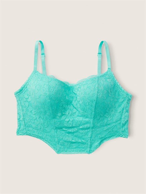 DANTELLİ HAFİF ASTARLI KORSE BRALET