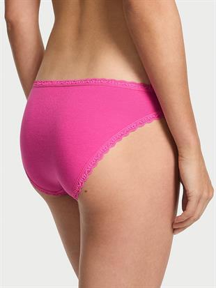 Dantelli Pamuklu Bikini Külot
